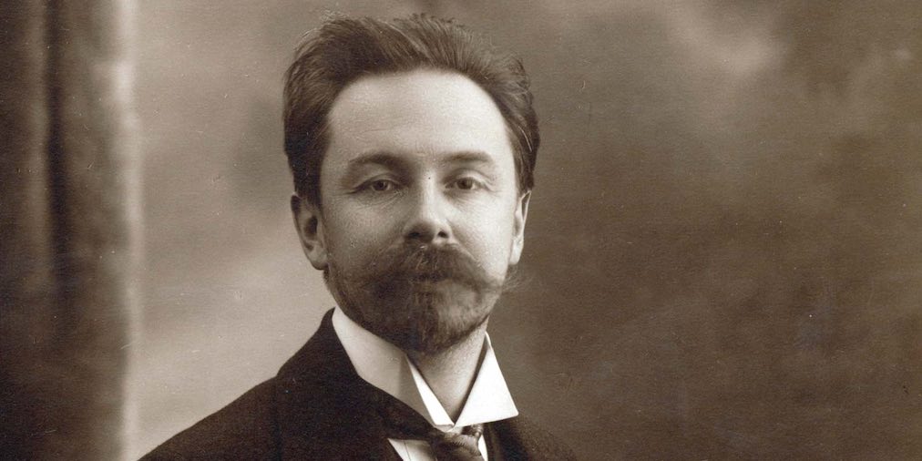 Portrait pictures of Alexander Scriabin.