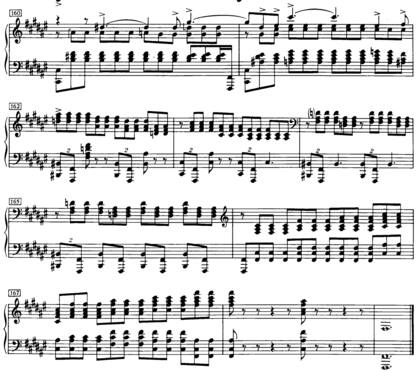 Ending of Scriabin’s 4th sonata